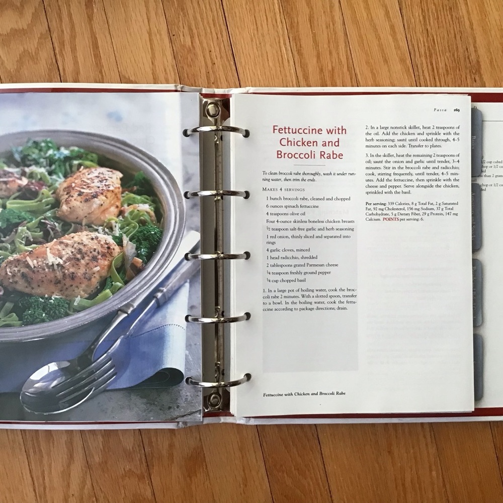 Weight Watchers New Complete Cookbook 5 Ring Binder - Picture 11 of 13